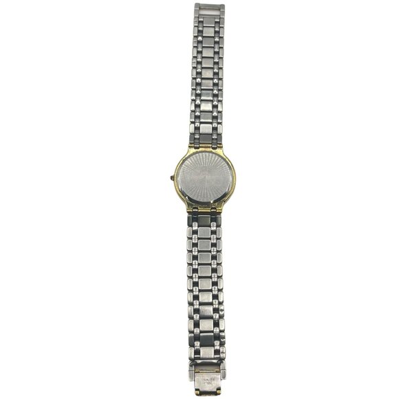 Wittnauer Gold Tone Men's Watch Swiss Made SW2586 Round Two Tone Working - Picture 5 of 7